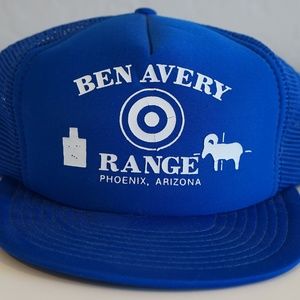 Vintage 80's trucker hat - Ben Avery Range